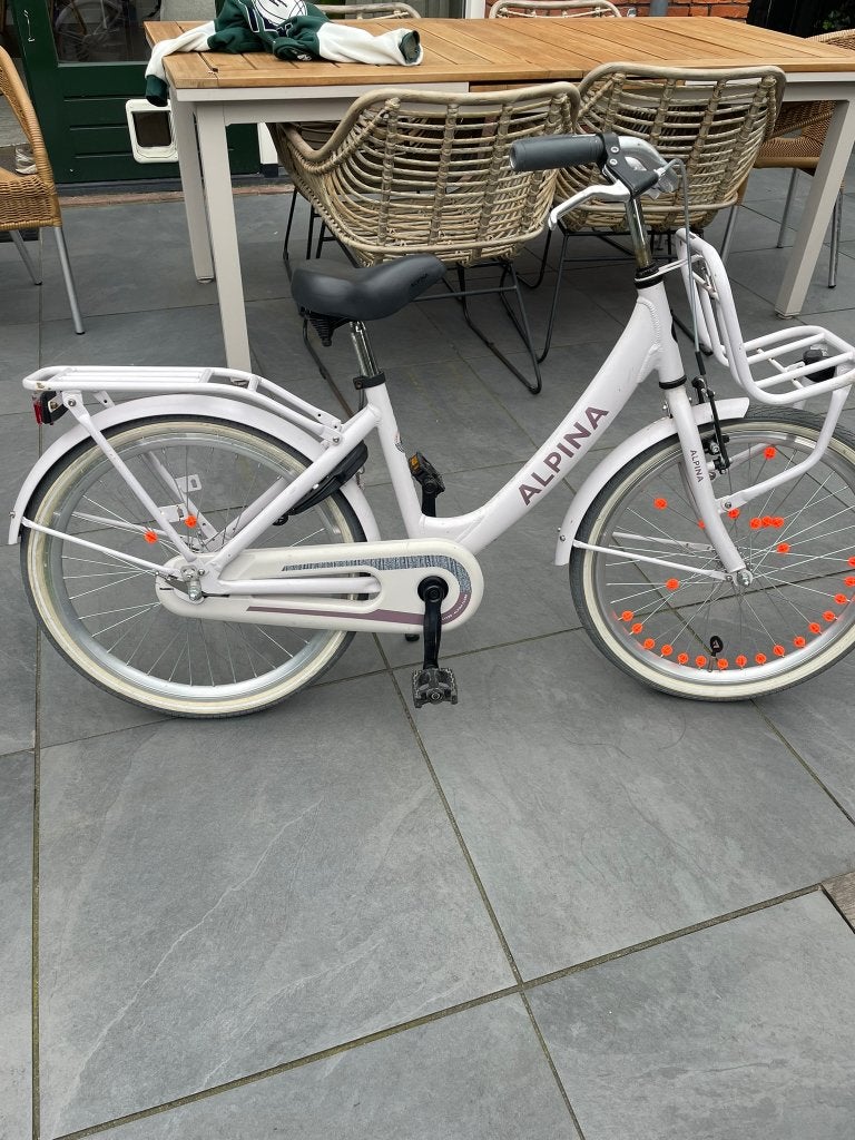Alpina cargo meisjesfiets 22 inch, Ophalen, Terugtraprem, 22 inch, Gebruikt