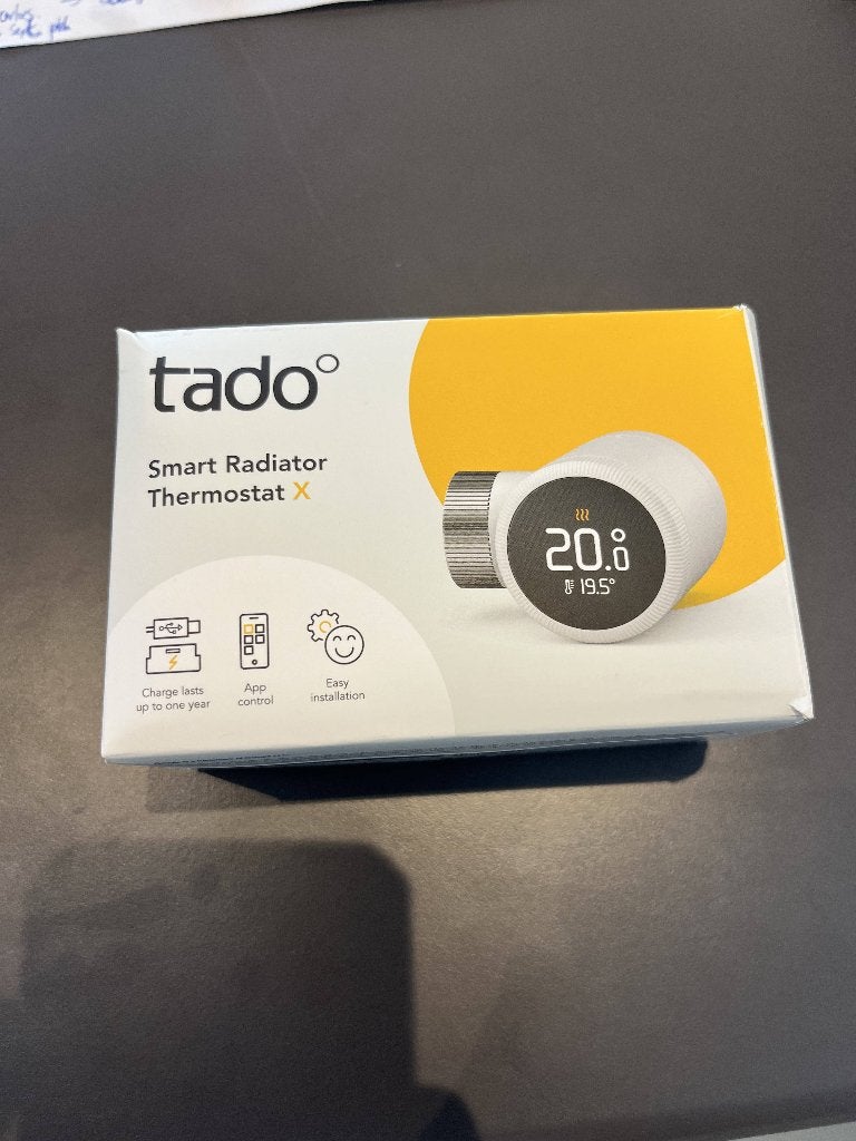 Tado thermostaatknop X (nieuw + garantie), Ophalen of Verzenden, Nieuw
