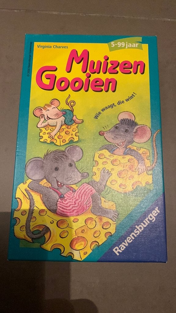 Spelletje Muizengooien, Ophalen of Verzenden, Zo goed als nieuw