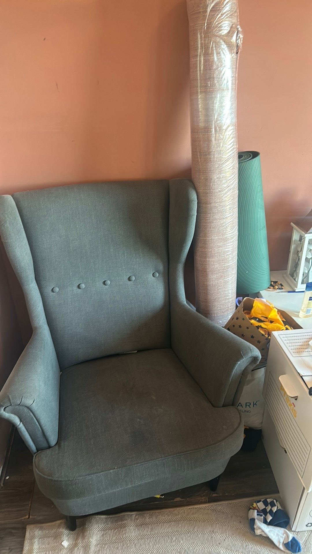 Ikea relax stoel, Huis en Inrichting, Fauteuils, Ophalen, Gebruikt, 75 tot 100 cm, Stof