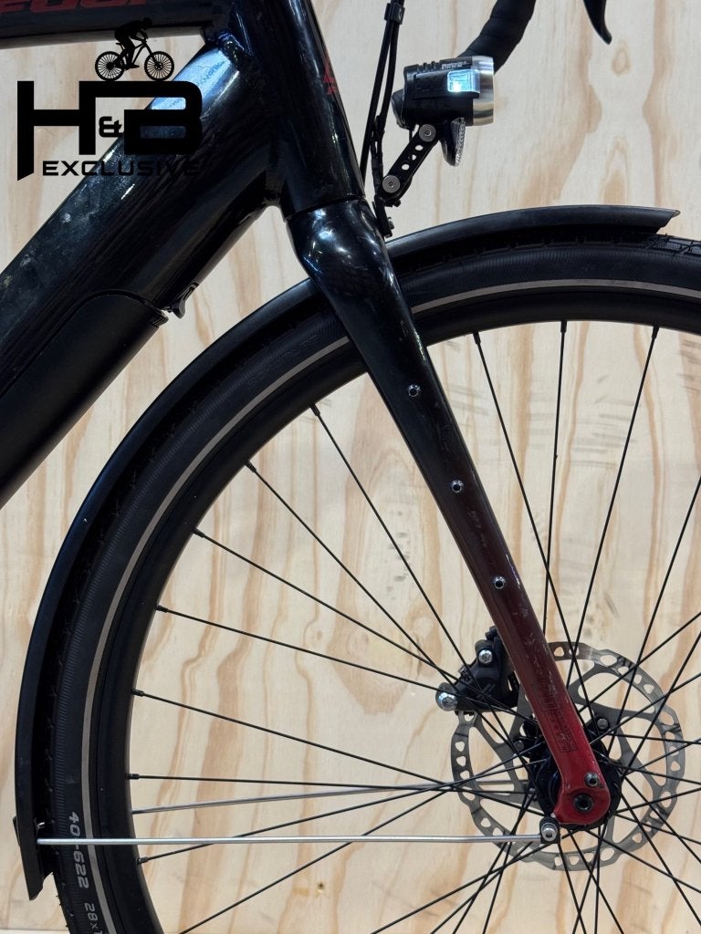 Fuji E-Jari EQP Elektrische Gravelbike Shimano GRX, 28 inch, 10 tot 15 versnellingen, Heren, Niet ingevuld