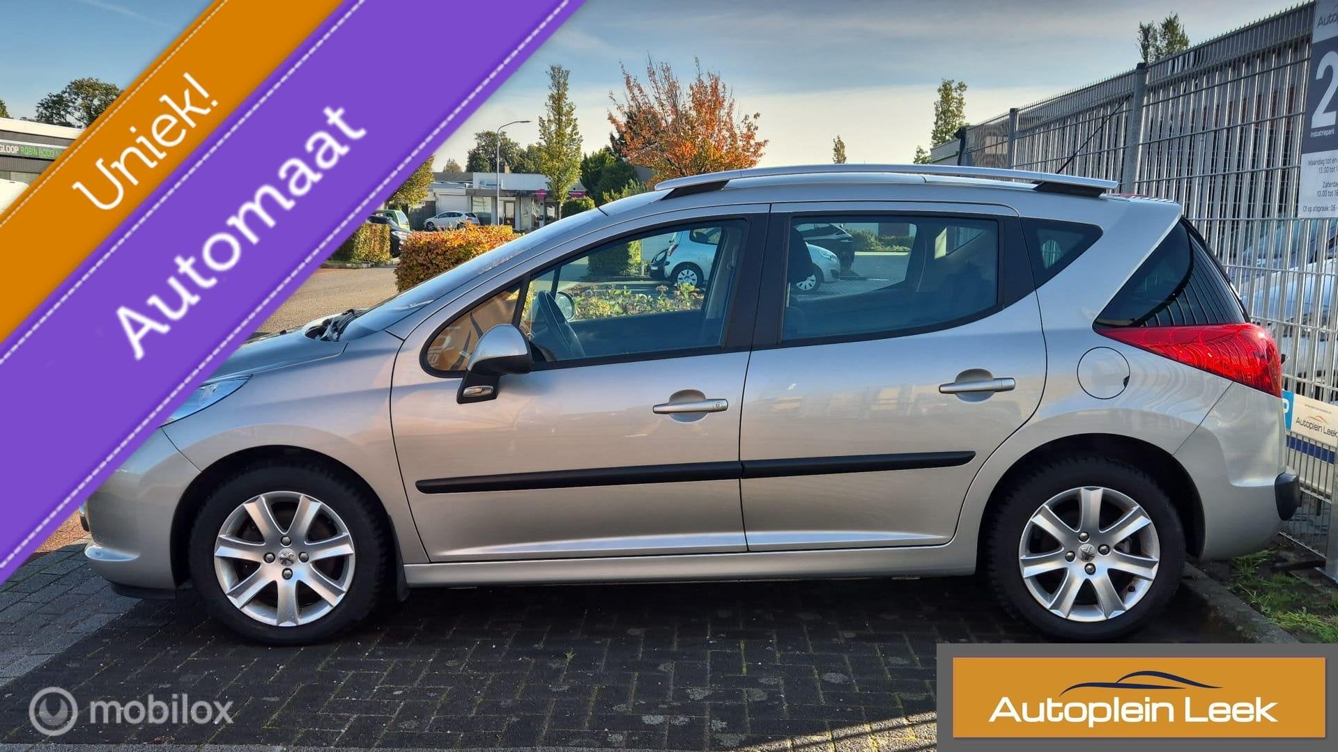 Peugeot 207 SW 1.6 VTi XS AUTOMAAT KM 64063, Auto's, 4 cilinders, 600 kg, Euro 4, 120 pk