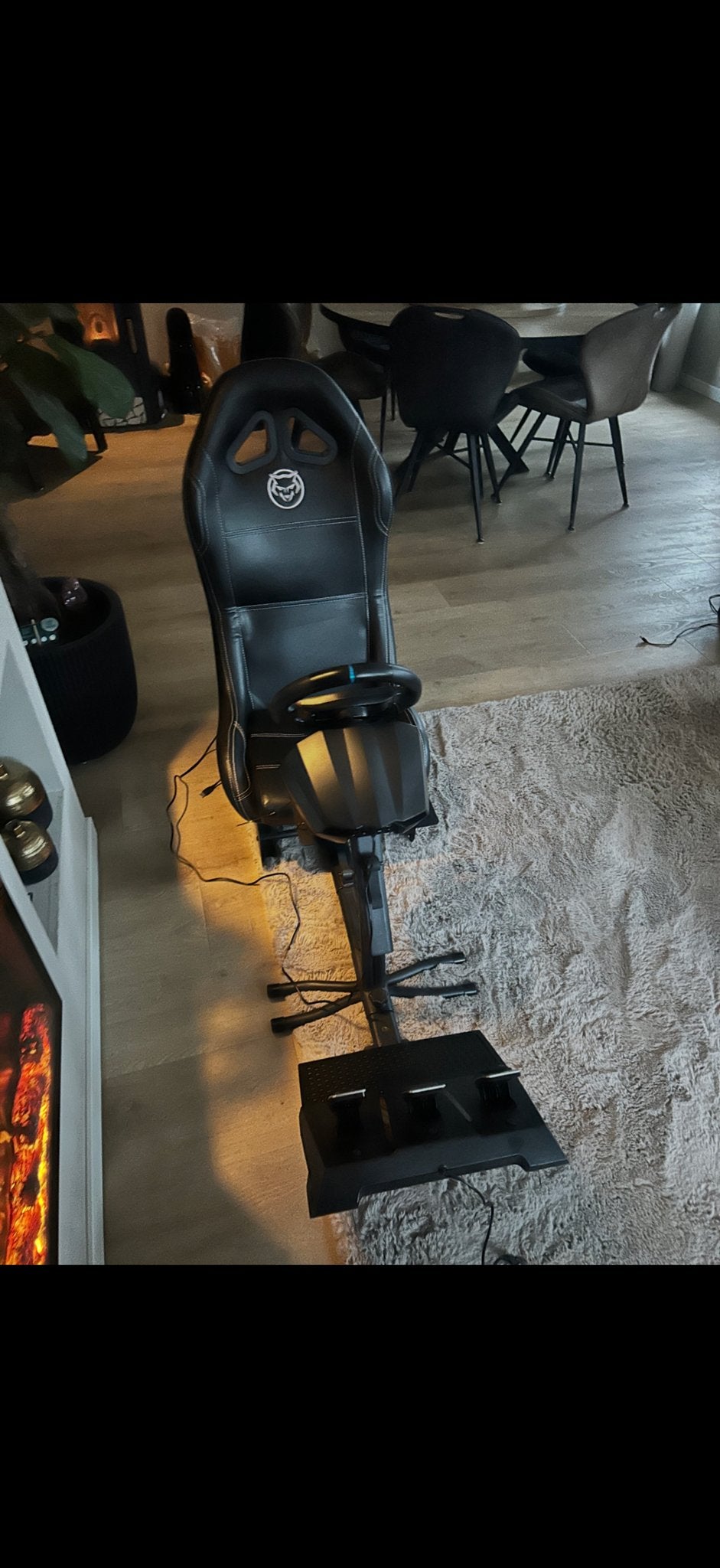 PlaySeat racestoel met stuur en pedalen, Ophalen, Overige merken, Gebruikt