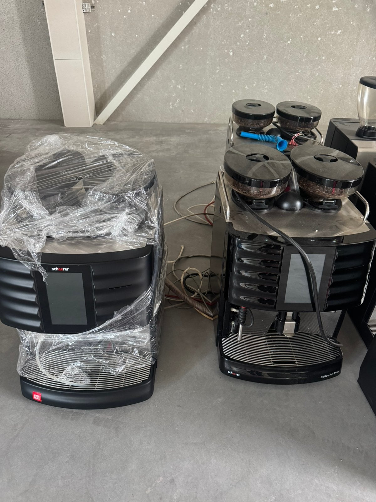 Schaerer koffiemachines 3x Art en 7x Barista, 10 kopjes of meer, Ophalen, Zo goed als nieuw, Espresso apparaat