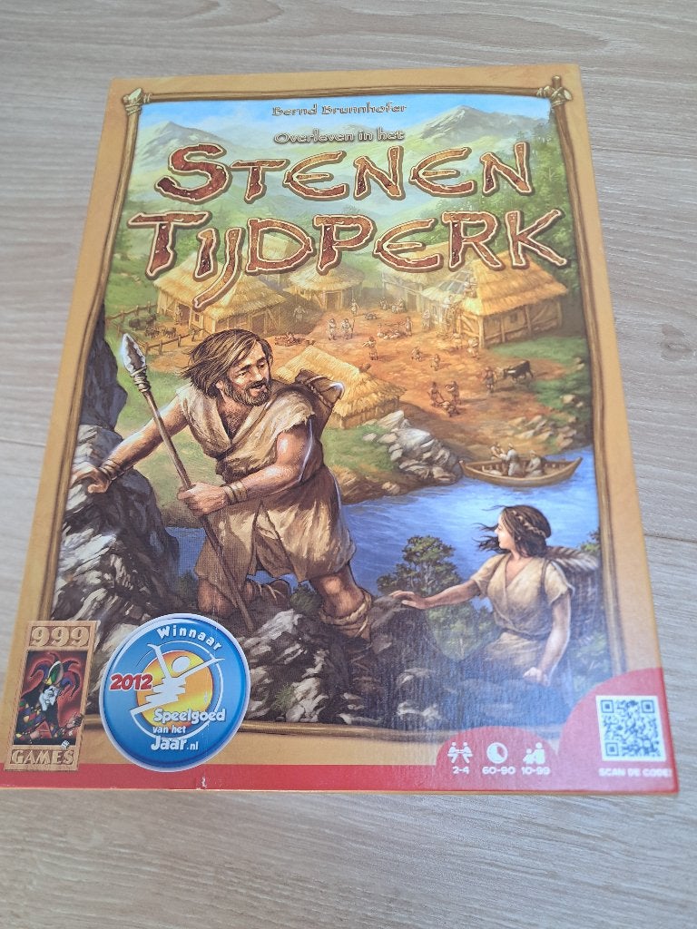 Stenen tijdperk van 999 Games, Hobby en Vrije tijd, Gezelschapsspellen | Bordspellen, Ophalen of Verzenden