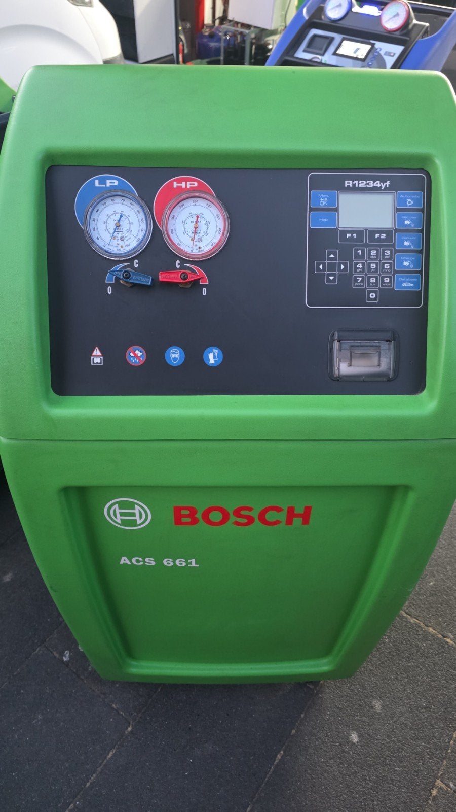 Bosch ACS 661 R1234yf Airco Machine - Nieuwe Compressor, Ophalen of Verzenden, Gebruikt