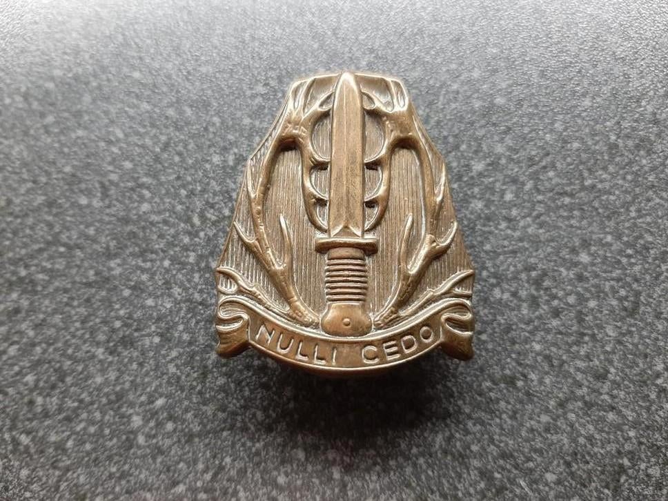 Oud  - Stoottroepen  schouder embleem  KL - NEDERLAND, Verzamelen, Ophalen of Verzenden, Landmacht, Nederland, Embleem of Badge