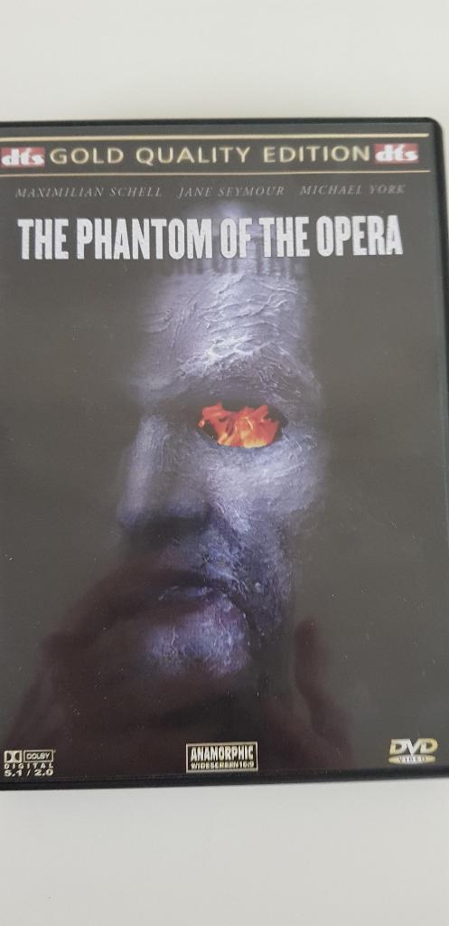 DVD The Phantom of the Opera, Cd's en Dvd's, Vanaf 16 jaar, Ophalen of Verzenden, Zo goed als nieuw, Spoken en Geesten