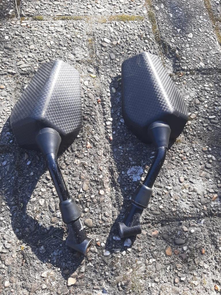 Carbonlook spiegels  merk vicma, Ophalen of Verzenden, Gebruikt, Benzine, Speedfight