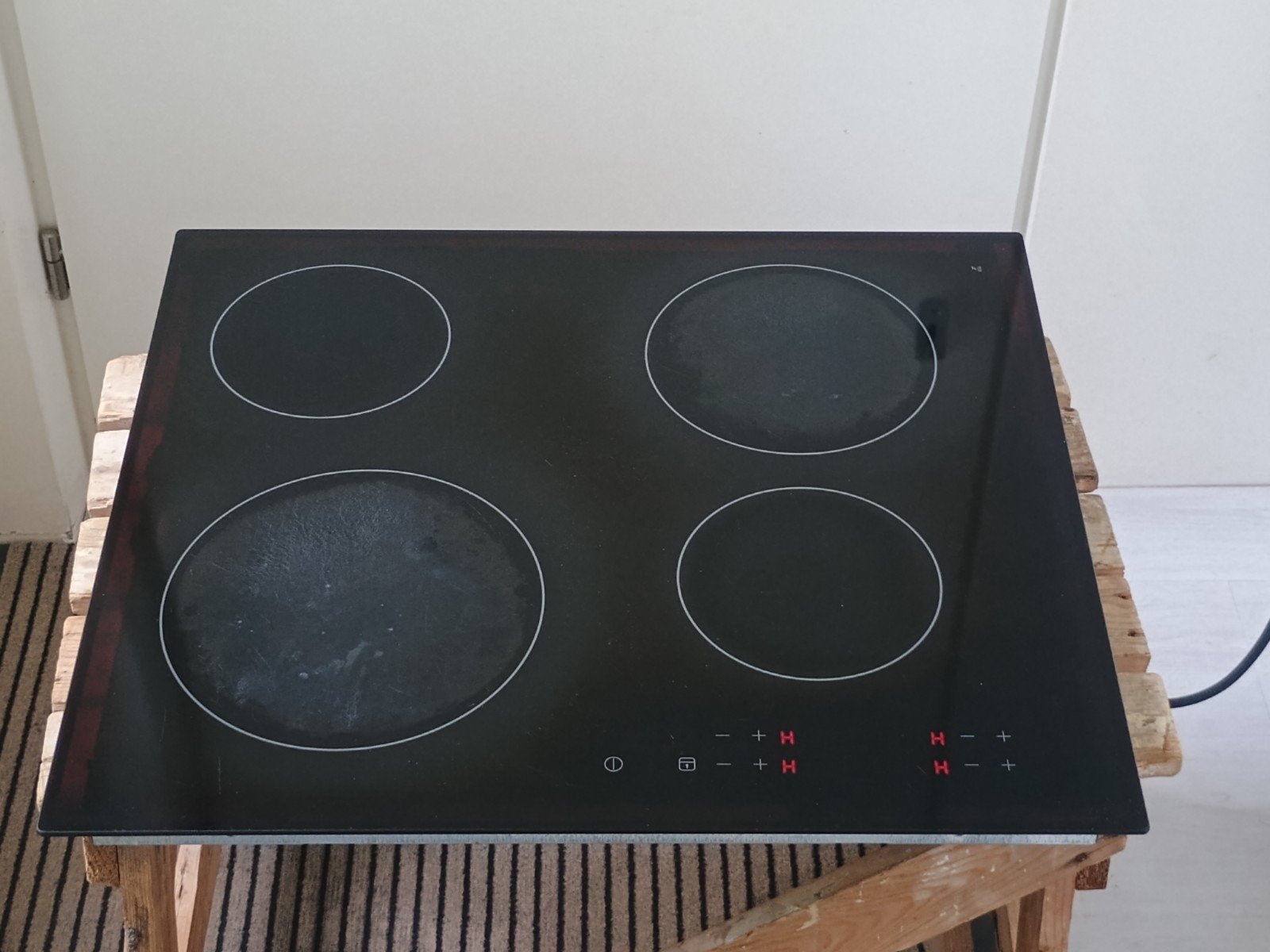 Ikea inbouw keramische kookplaat Barmhärtig normale stekker, ., Keramisch, Inbouw, .