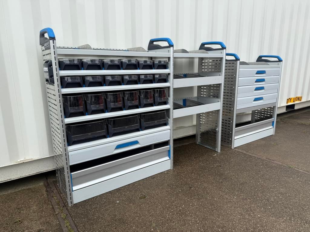 Nieuwstaat set sortimo bedrijfswagen inrichting, Ophalen, Zo goed als nieuw