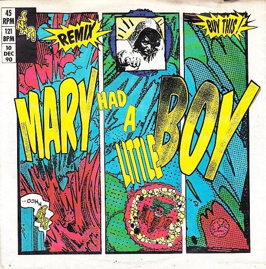 snap - mary had a little boy  ( 1990), Cd's en Dvd's, Vinyl Singles, Gebruikt, Fotohoes, 7 inch, Ophalen of Verzenden