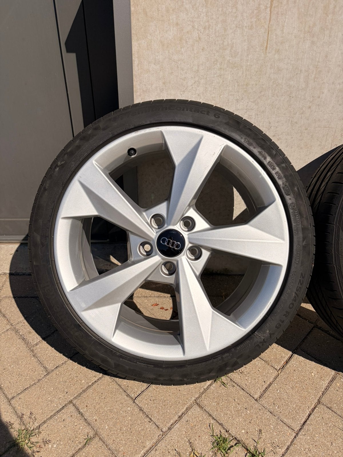 5x112 origineel Audi A3 S3 18 inch zomerset s-line, Auto-onderdelen, Banden en Velgen, Ophalen, 18 inch, Gebruikt, Banden en Velgen