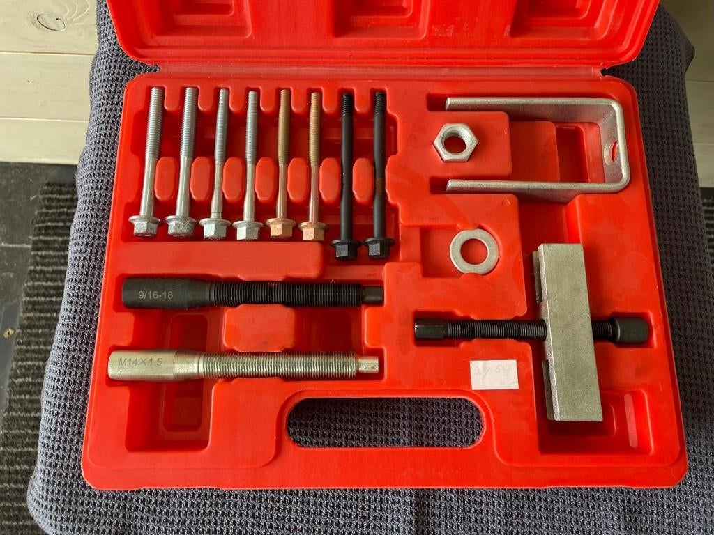 Weber Tools WT-2098 stuurwiel verwijder set, Auto diversen, Autogereedschap, Ophalen of Verzenden, Zo goed als nieuw, /, Weber Tools