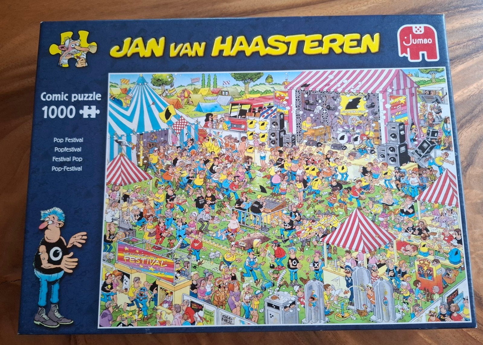Jan van Haasteren,  1000 stukjes, Ophalen, 500 t/m 1500 stukjes, Zo goed als nieuw