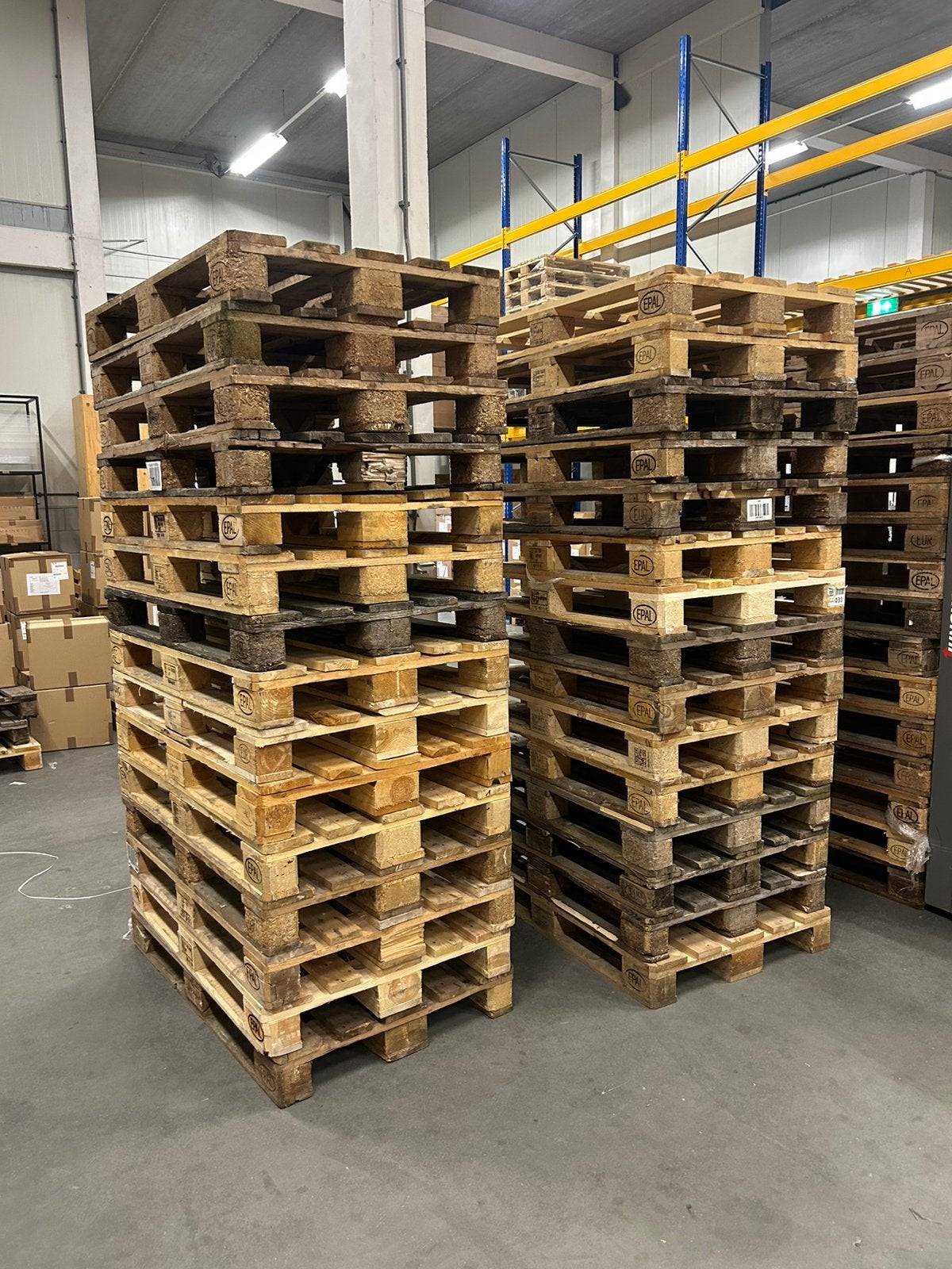 20 Euro pallets te koop (gebruikt maar in goede staat), Ophalen, Zo goed als nieuw, Pallet, Minder dan 200 cm