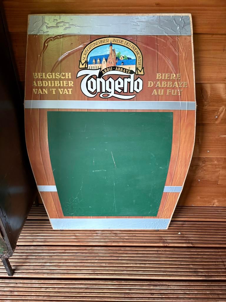 Tongerlo Stoepbord - Belgisch Abdijbier van 't Vat, Ophalen