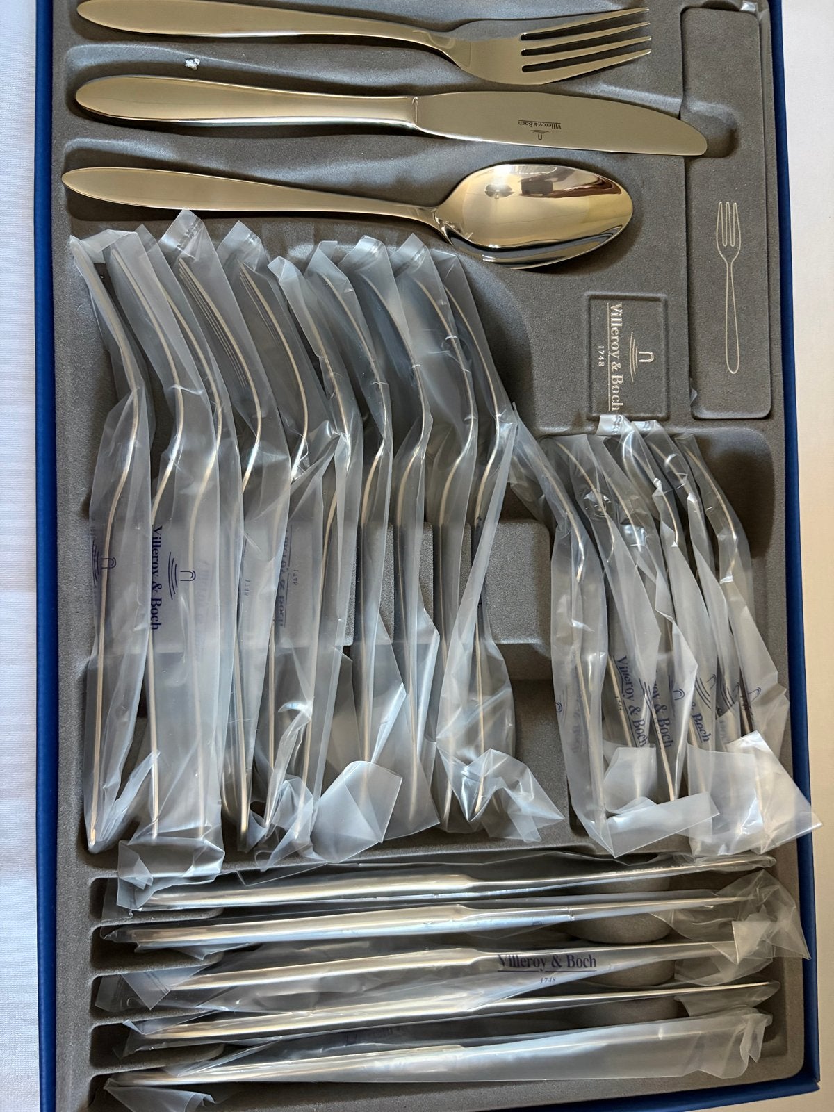 Villeroy & Boch Bestekset - 30-delig - Nieuw, Ophalen of Verzenden, Nieuw, Rvs of Chroom