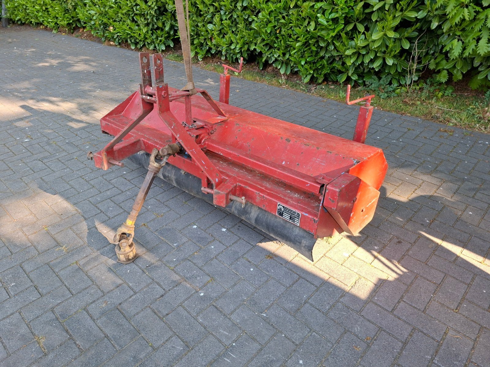 Veegmachine, Ophalen