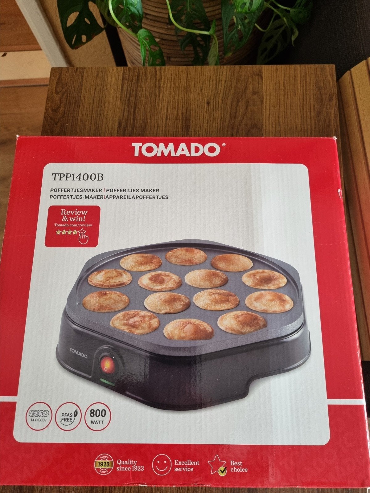 Poffertjespan, Ophalen, Zo goed als nieuw