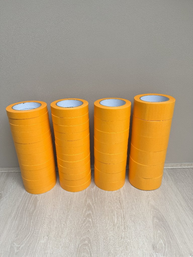 Washi afplaktape geel 19, 24, 36, 50mm vanaf € 1,47 per rol, Hobby en Vrije tijd, Knutselen, Overige thema's, Nieuw, Ophalen of Verzenden