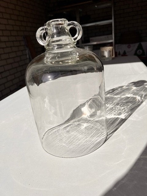 Glazen stolp, Glas, Ophalen, Gebruikt, 17 cm