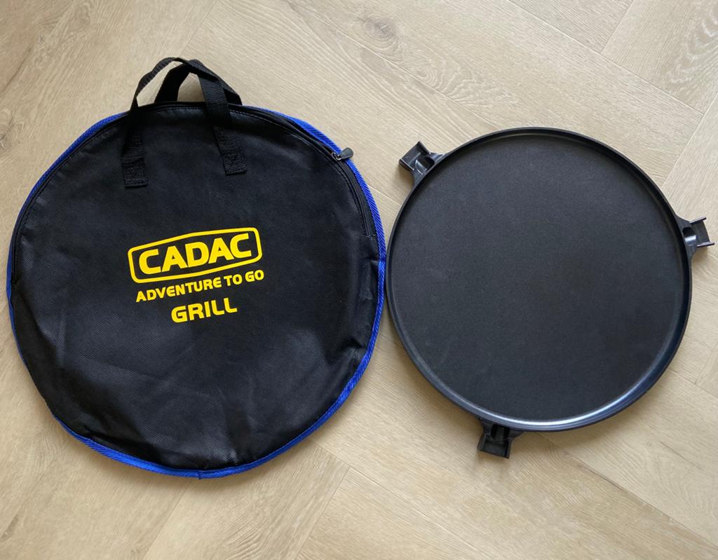 Cadac bakplaat, carri chef 2, Tuin en Terras, Gasbarbecues, Ophalen of Verzenden, Zo goed als nieuw