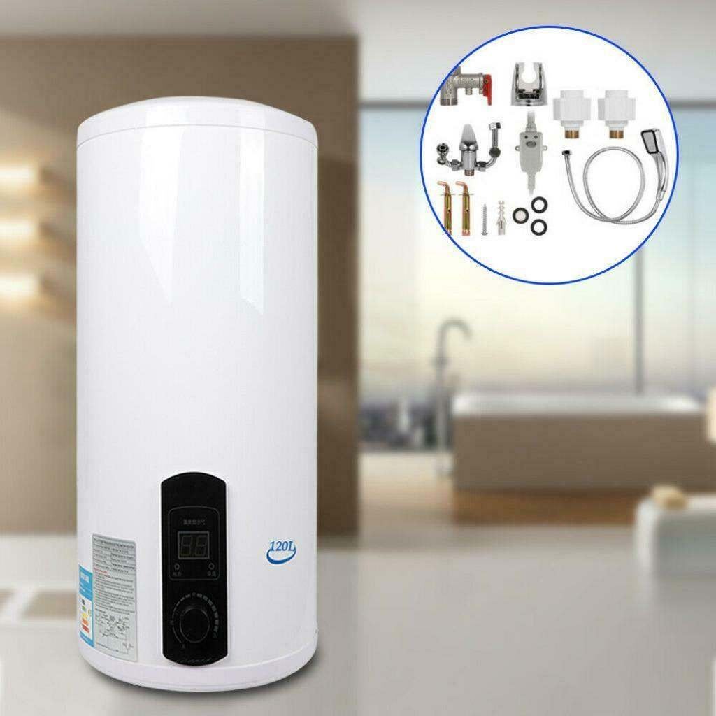 Eletrische Nieuwe Zeer Complete Warm Waterboiler 120L, 100 liter of meer, Nieuw, Minder dan 3 jaar oud, Boiler