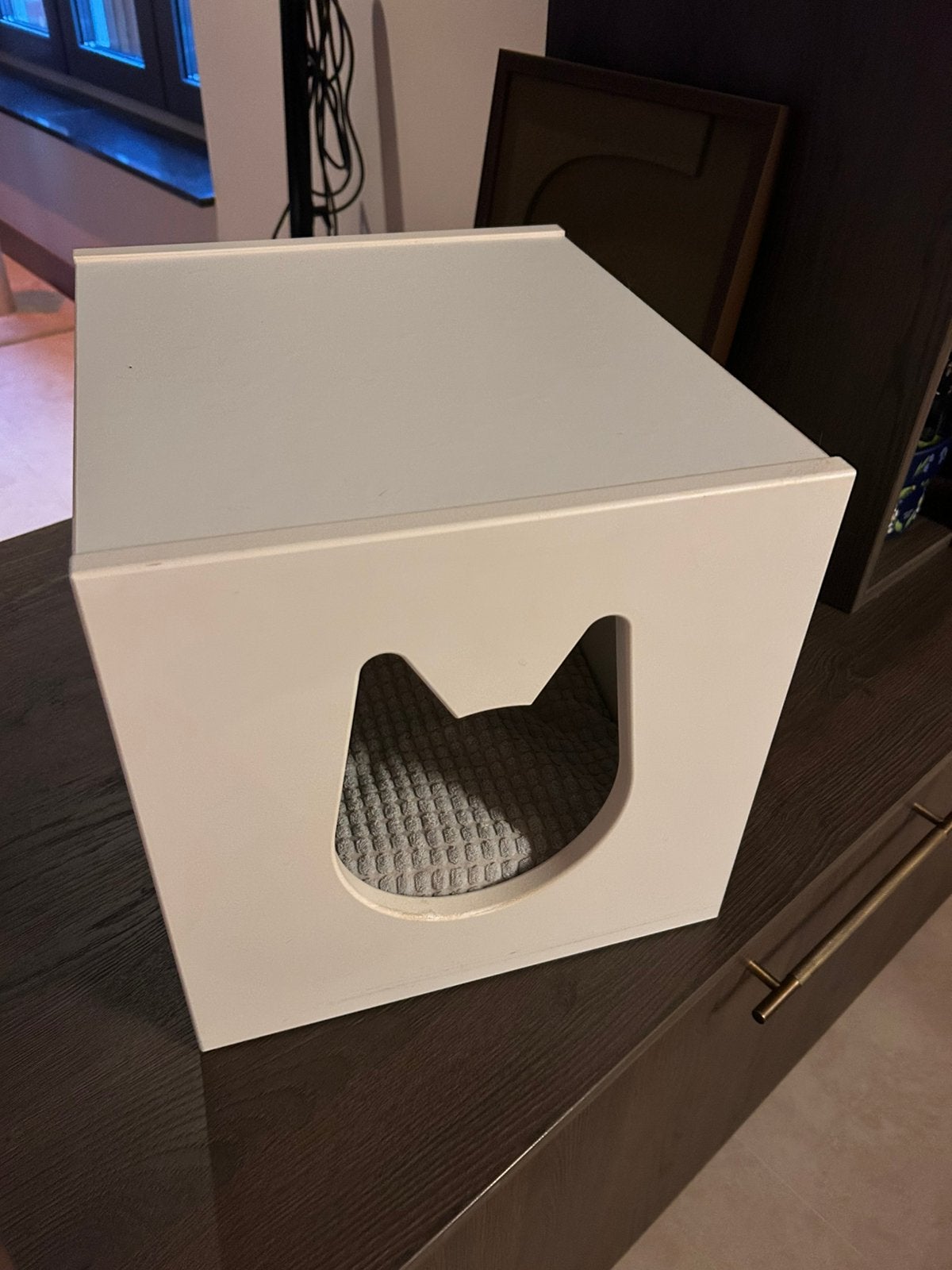 Kallax Kattenhuis, Ophalen, Gebruikt