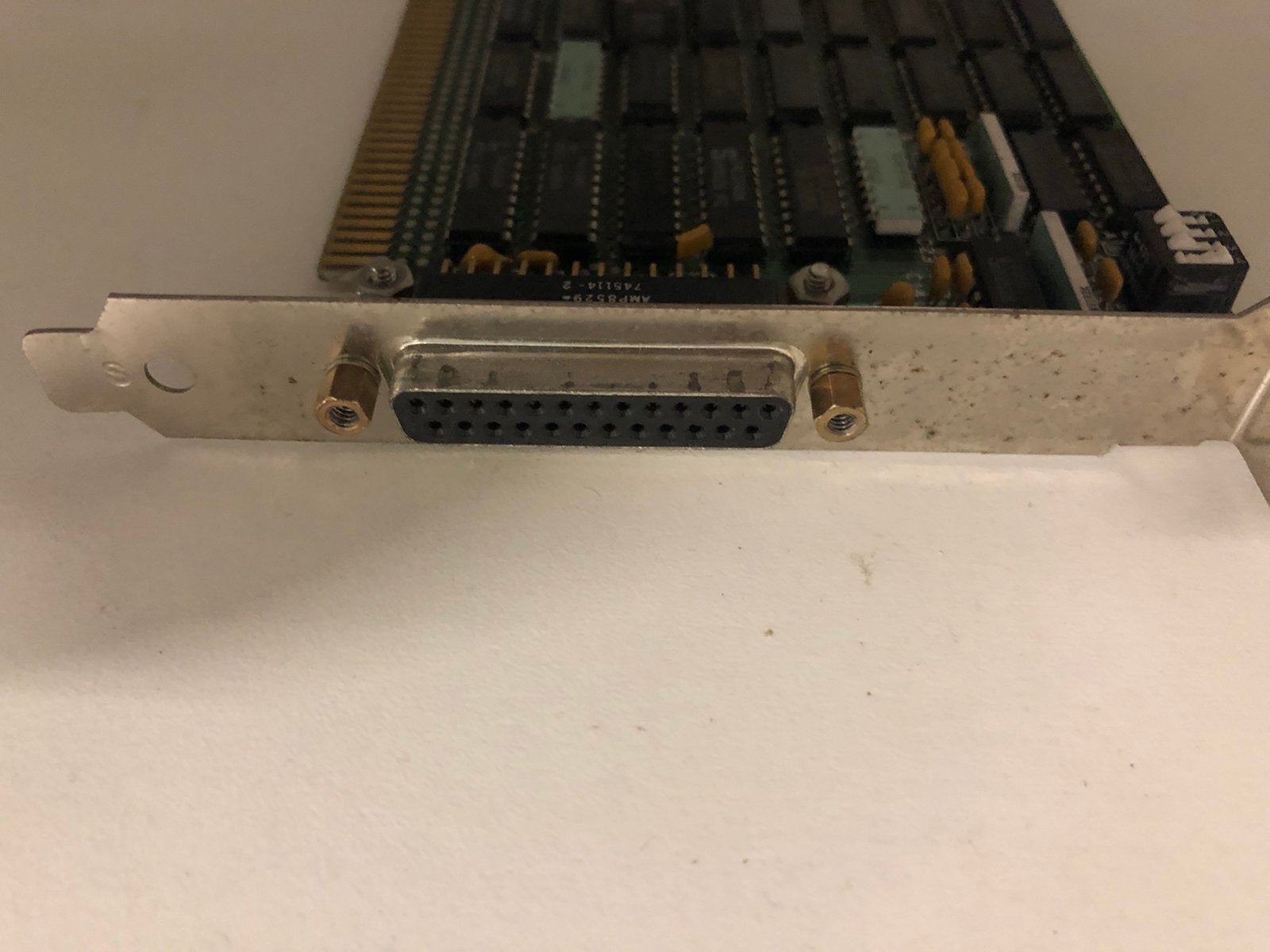 Foto 2 van IBM parallel? kaart ISA 8-bit.