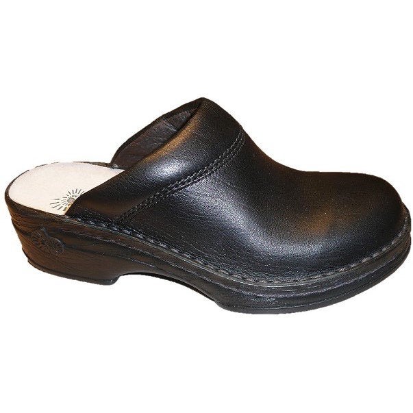 Helix 52071 Zwart Leren Klomp Muil Met Polster 39-48, Tuin en Terras, Werkschoenendeal, Marktplaats@werkschoenendeal.nl, Dames