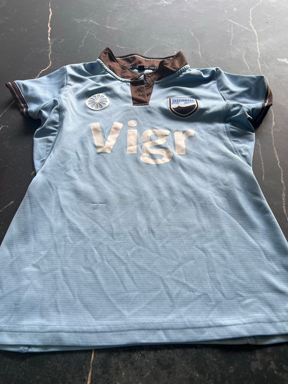 Fletiomare sportshirt thuis maat 164, Ophalen of Verzenden, Gebruikt, Jongen of Meisje, Sport- of Zwemkleding
