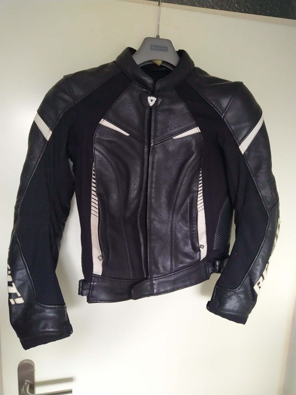 Revit dames leren motorpak maat 38 (long), Ophalen of Verzenden, Zo goed als nieuw, Maat 38/40 (M), Zwart