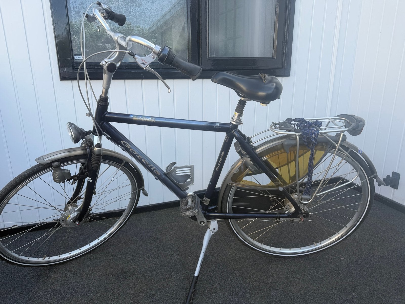 Herenfiets Gazelle Davos - Fietst prima!, Fietsen en Brommers, Fietsen | Heren | Herenfietsen, Ophalen, Gebruikt, Gazelle