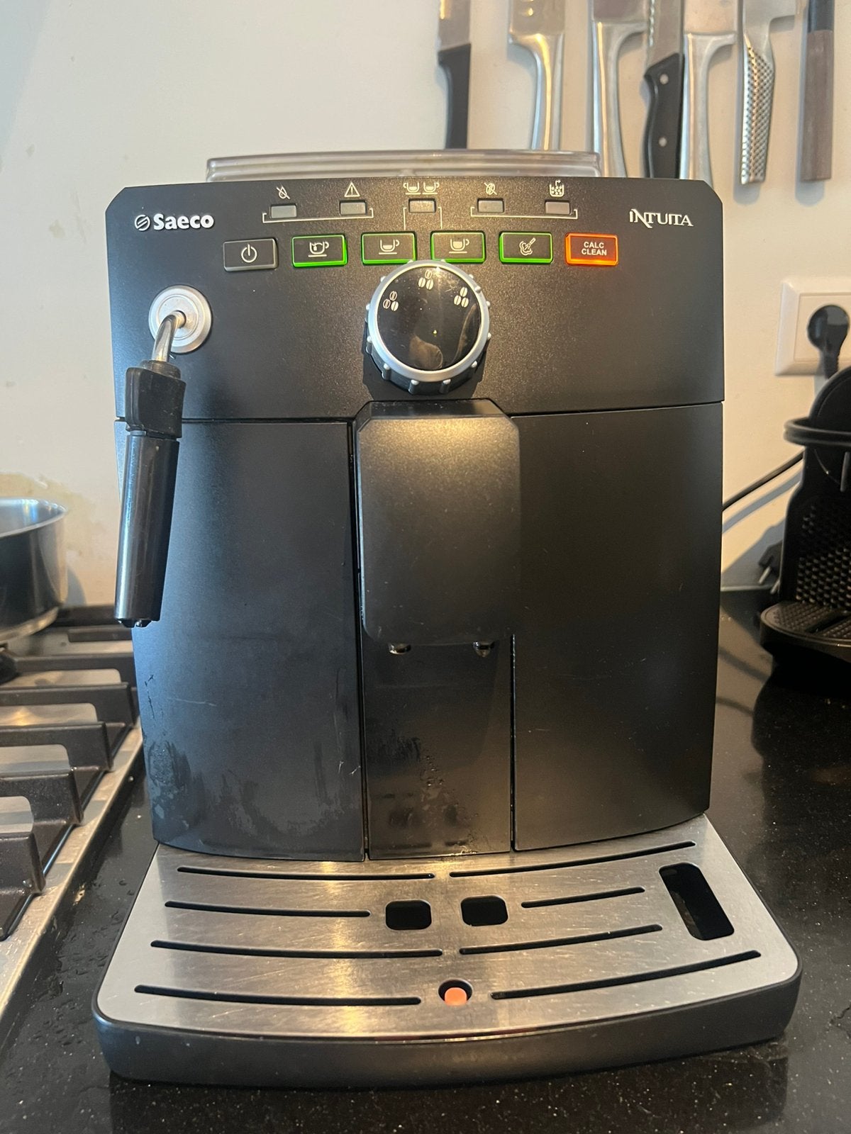 Saeco koffiemachine, Witgoed en Apparatuur, Ophalen, Zo goed als nieuw, Koffiemachine