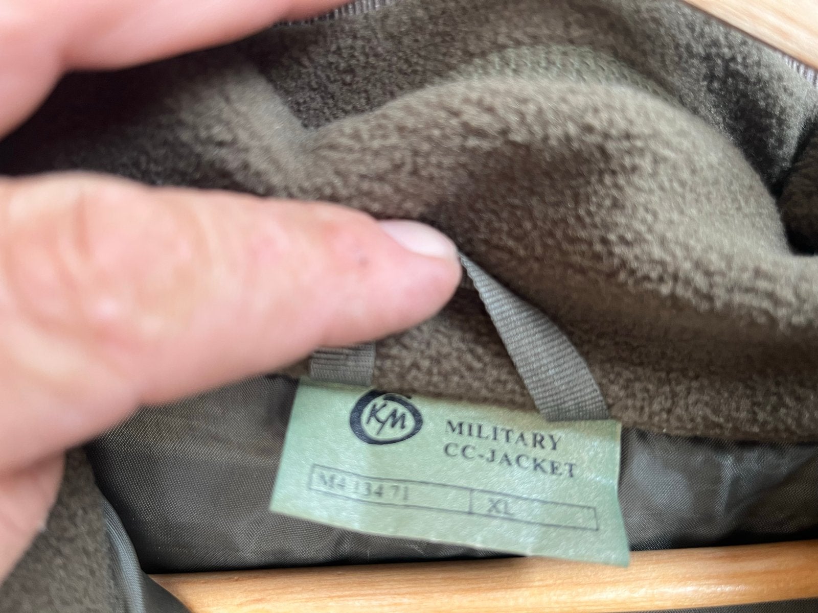 KM Military CC-Jacket - Maat XL, Ophalen, Zo goed als nieuw, Maat 56/58 (XL), Groen