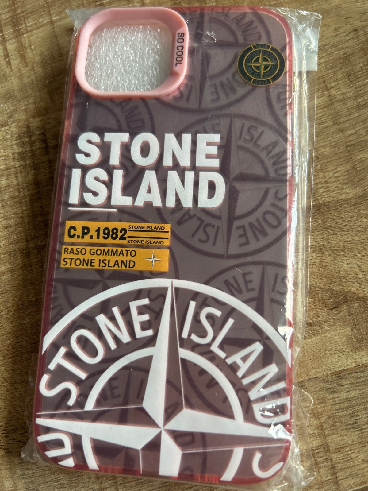 Stone Island iPhone 14 Plus Hoesje - Nieuw, Kunststof, IPhone 14 Plus, Nieuw, Hoesje of Tasje