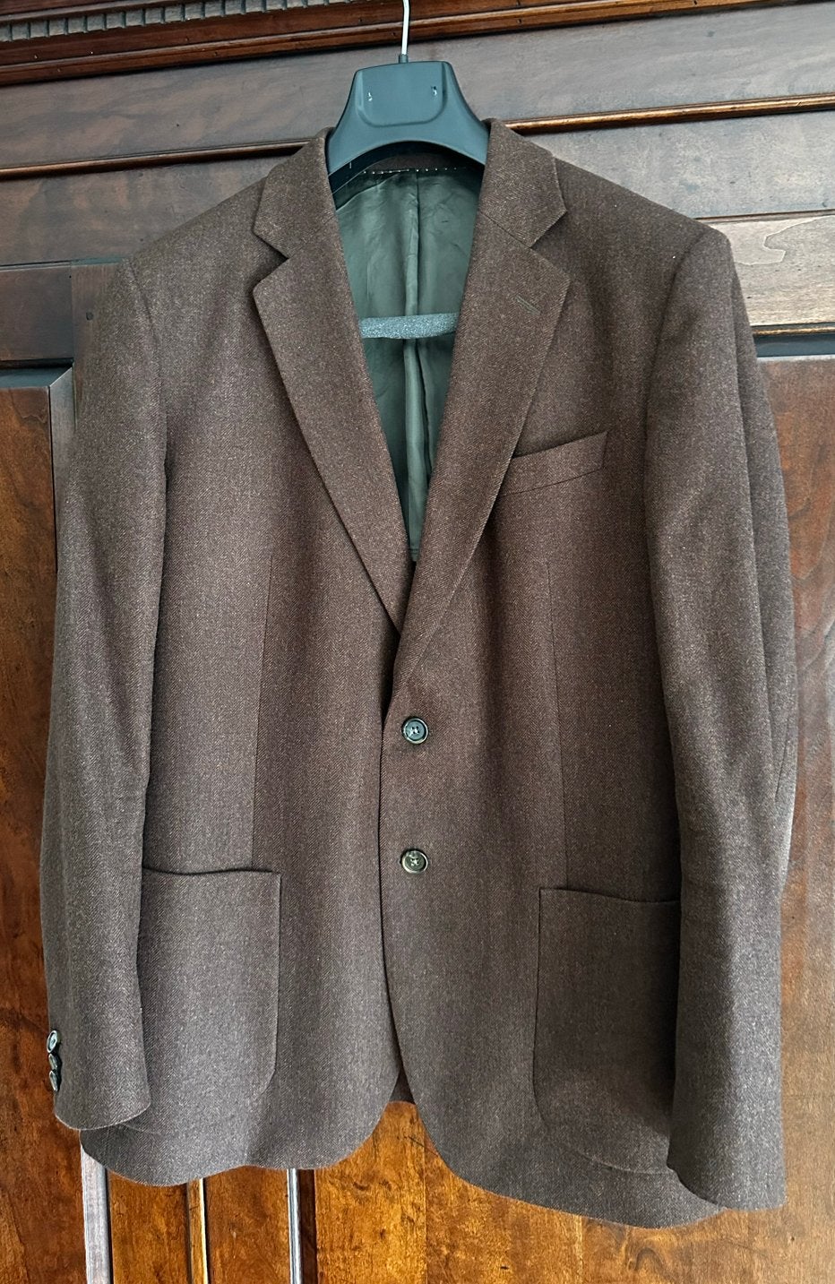 Brixon Colbert Heren Maat 50 Bruin Nieuwstaat, Kleding | Heren, Ophalen of Verzenden, Zo goed als nieuw, Maat 48/50 (M), Bruin