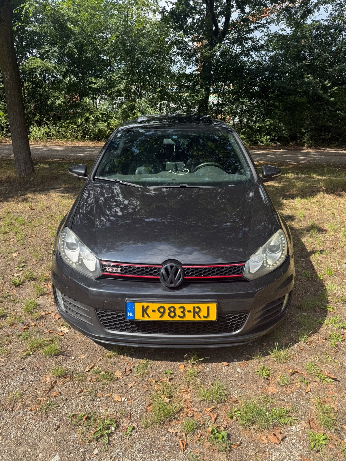 Volkswagen Golf 2.0 GTI 155KW DSG 2012 Zwart, Auto's, Zwart, 4 cilinders, Zwart, 1314 kg