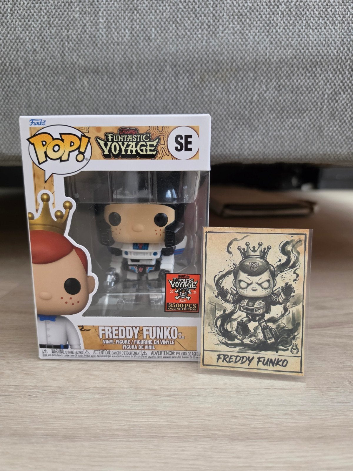 Funko Pop! Freddy Funko as Jazz (Funtastic Voyage SE), Ophalen of Verzenden, Nieuw