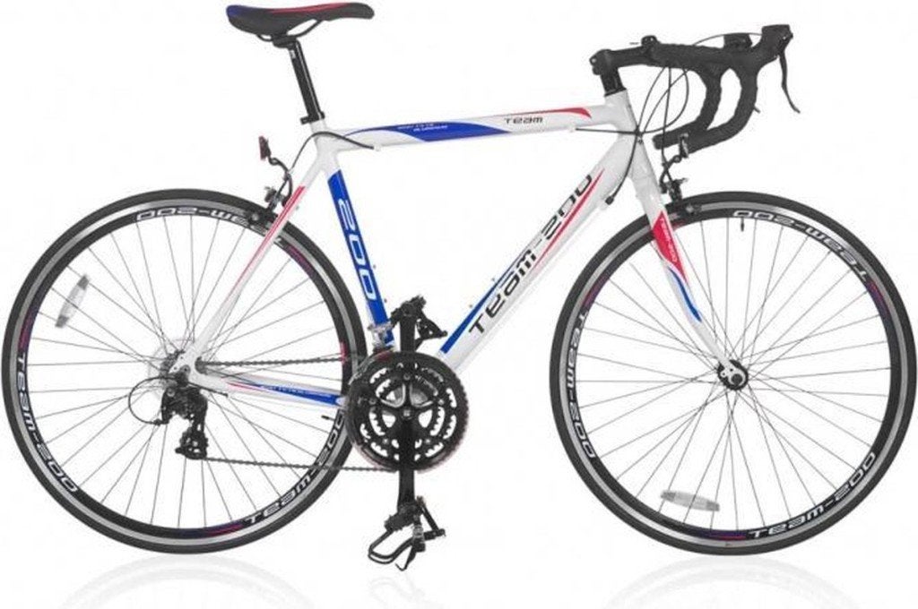 Team 200 - 700 x 560mm - Nieuwe Heren Racefiets, 28 inch, Velgrem, Nieuw, Meer dan 20 versnellingen