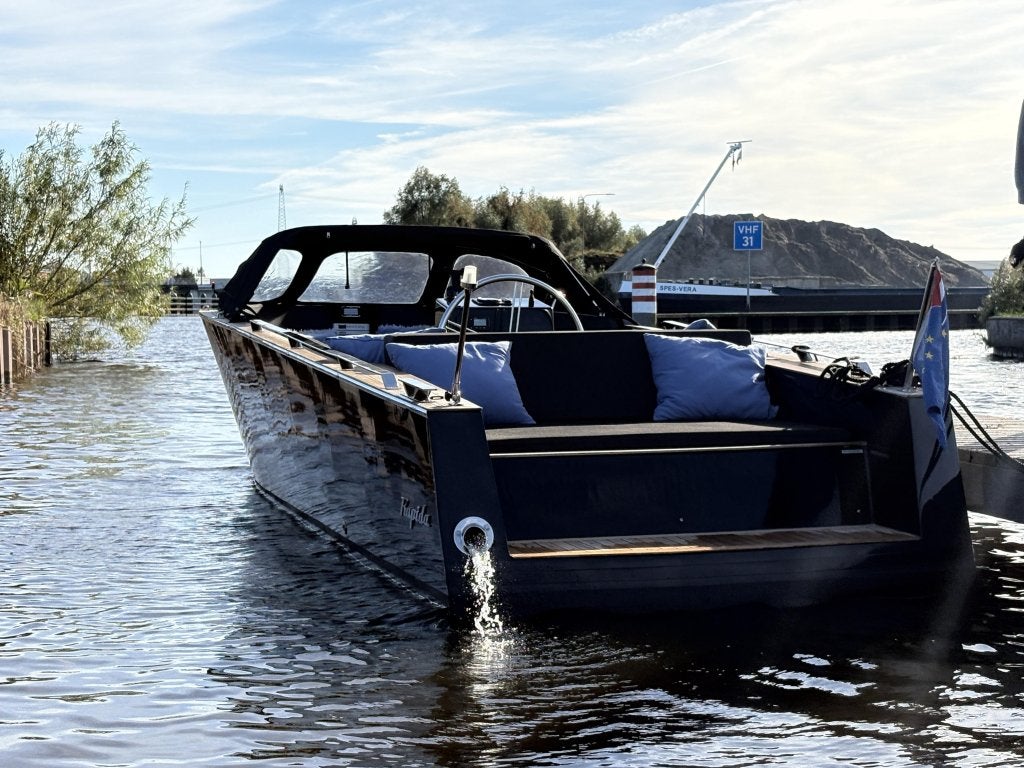iSloep Rapida 750 + Yanmar 30pk + Boegschroef + Lounge dek, Watersport en Boten, Overige merken, Diesel, 8 m, Polyester