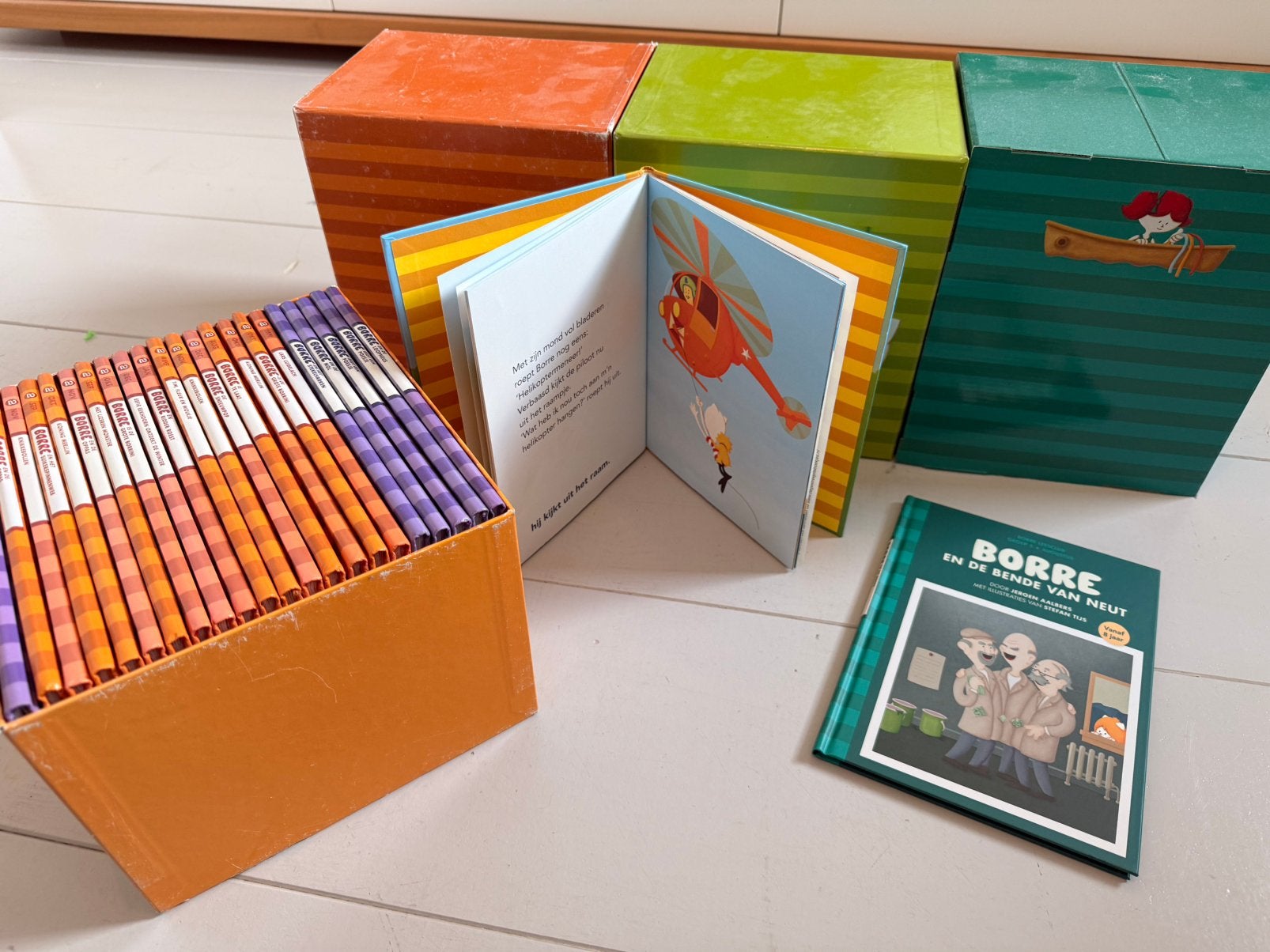 Borre boekjes cassettes groep 1, 2, 4 en 5, Boeken, Ophalen, Gelezen, Fictie algemeen