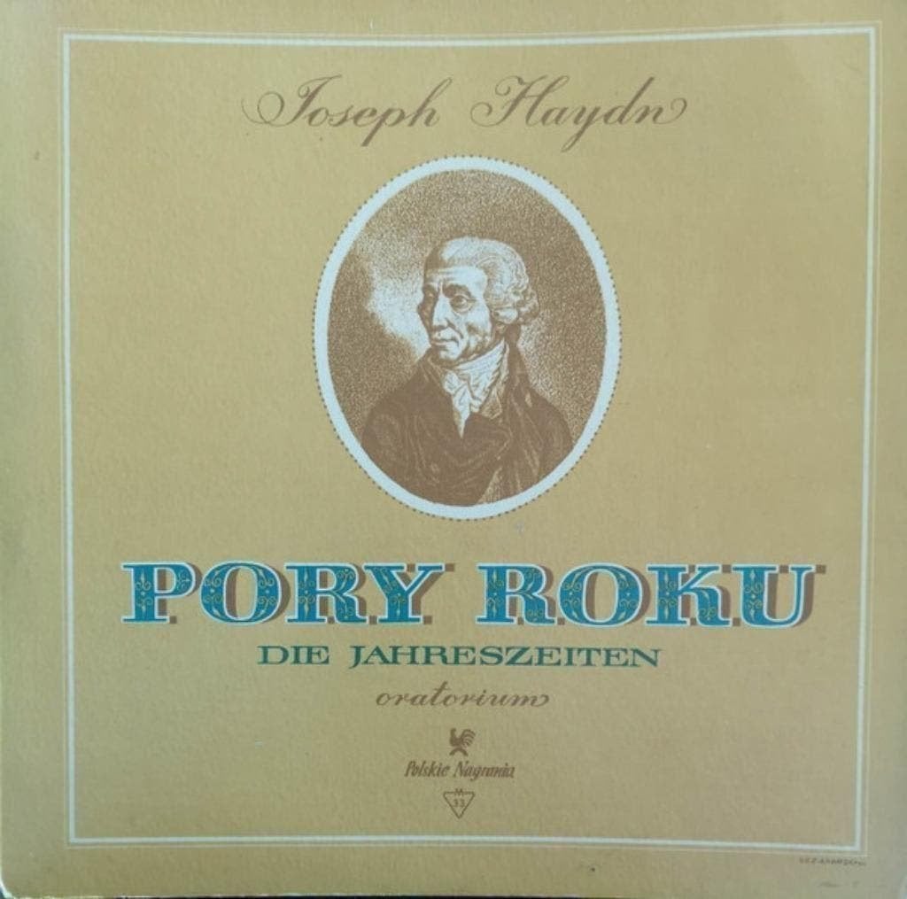 Joseph Haydn Pory Roku - Die Jahreszeiten (Oratorium) 3LP, Kamermuziek, Ophalen of Verzenden, Zo goed als nieuw, 12 inch