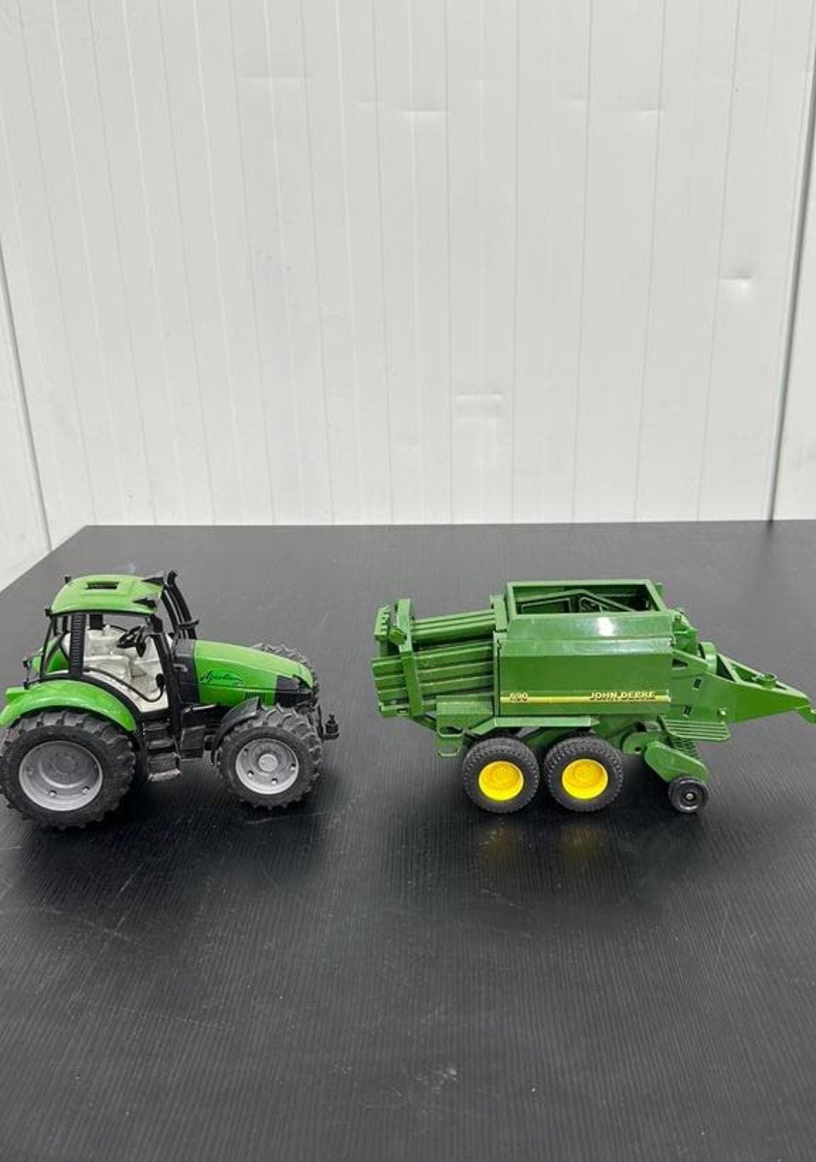 Tractor voor kinderen met angerwagen spellen, Ophalen of Verzenden, Zo goed als nieuw