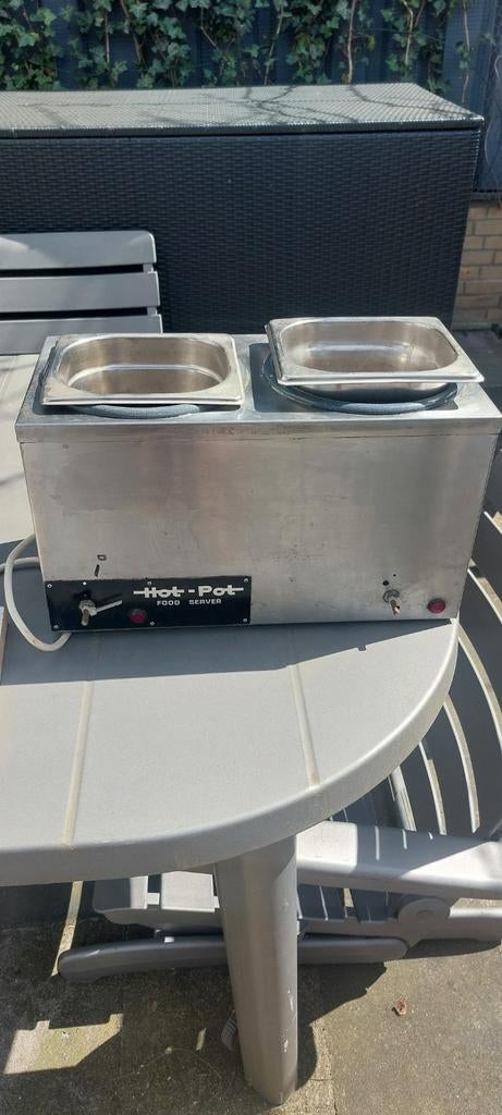 Hotpot Food Server - Warmhoudpan voor Eten, Ophalen, Gebruikt