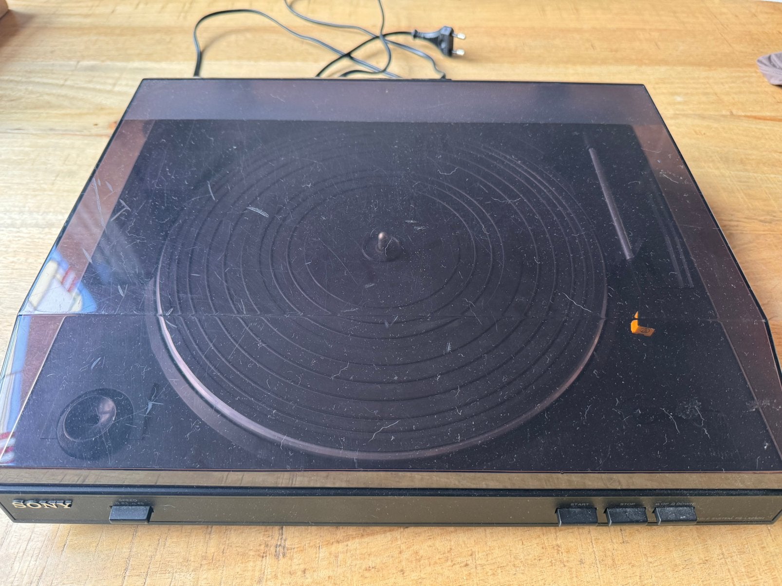 Platenspeler Sony, Audio, Tv en Foto, Ophalen, Gebruikt, Automatisch, Platenspeler