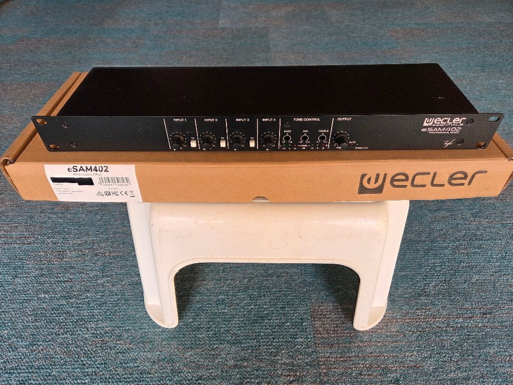 Ecler eSAM402 audio mixer, Ophalen, Gebruikt, Minder dan 5 kanalen, Microfooningang