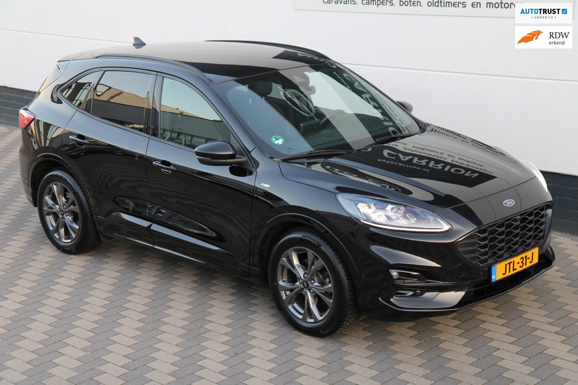 Ford KUGA 1.5 EcoBoost ST-Line LED Carplay 360 Trekhaak !, Auto's, Voorwielaandrijving, 15 km/l, 150 pk, Alcantara