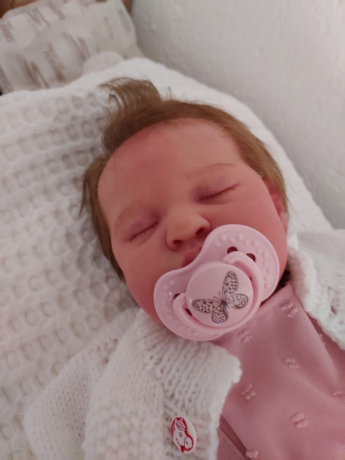 reborn Teddy️️️❤️❤️❤️in prijs verlaagd, Ophalen of Verzenden, Pop